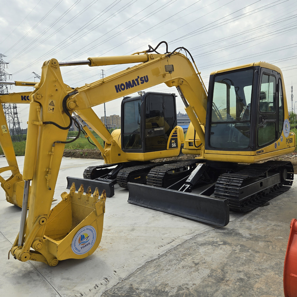 KOMATSU PC60 - 미니 굴삭기 : 사진 4 KOMATSU PC60 - 미니 굴삭기 : 사진 4