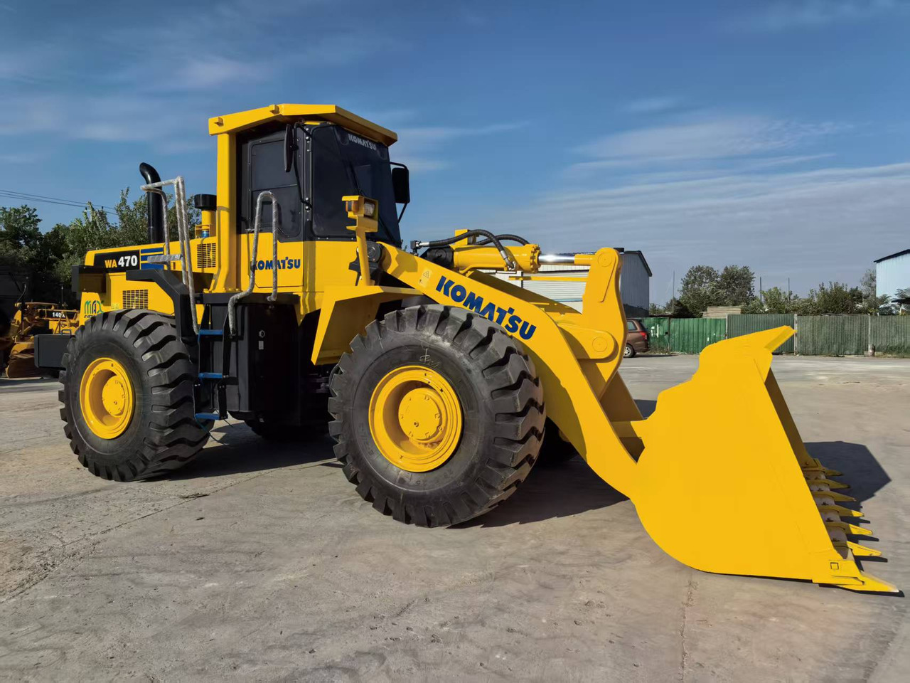 KOMATSU WA470 - 휠 로더 : 사진 2 KOMATSU WA470 - 휠 로더 : 사진 2
