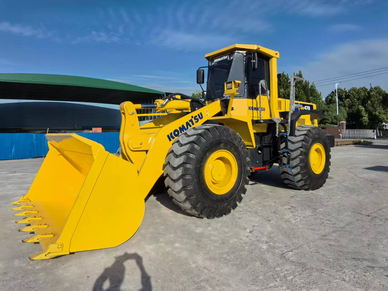 KOMATSU WA470 - 휠 로더 : 사진 5 KOMATSU WA470 - 휠 로더 : 사진 5