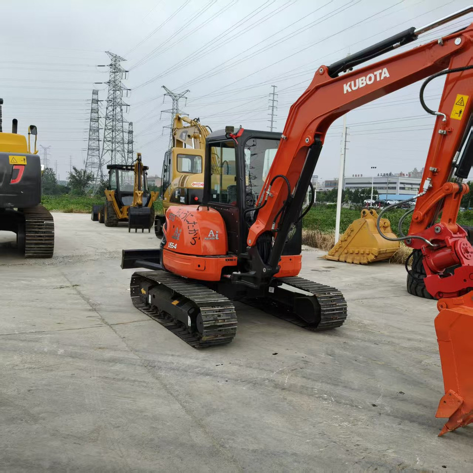 KUBOTA U55-4 - 미니 굴삭기 : 사진 3 KUBOTA U55-4 - 미니 굴삭기 : 사진 3