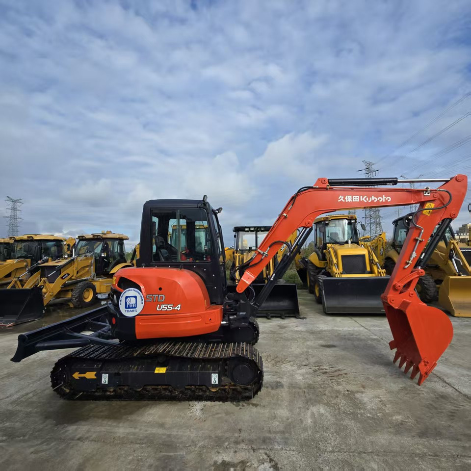 KUBOTA U55-4 - 미니 굴삭기 : 사진 5 KUBOTA U55-4 - 미니 굴삭기 : 사진 5