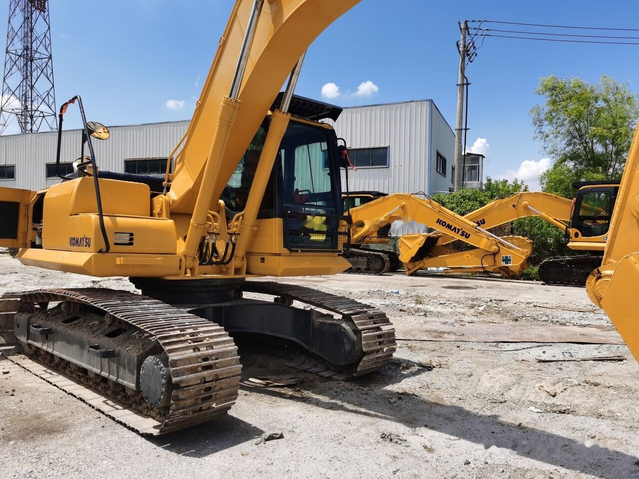 Komatsu PC200 - 크롤러 굴삭기 : 사진 4 Komatsu PC200 - 크롤러 굴삭기 : 사진 4