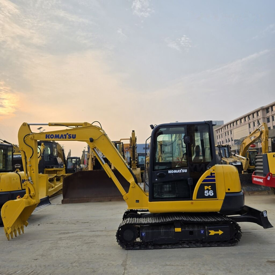 Komatsu PC56 - 미니 굴삭기 : 사진 4 Komatsu PC56 - 미니 굴삭기 : 사진 4