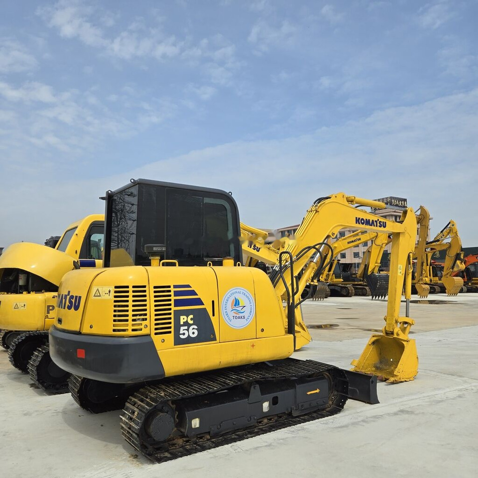 Komatsu PC56 - 미니 굴삭기 : 사진 4 Komatsu PC56 - 미니 굴삭기 : 사진 4