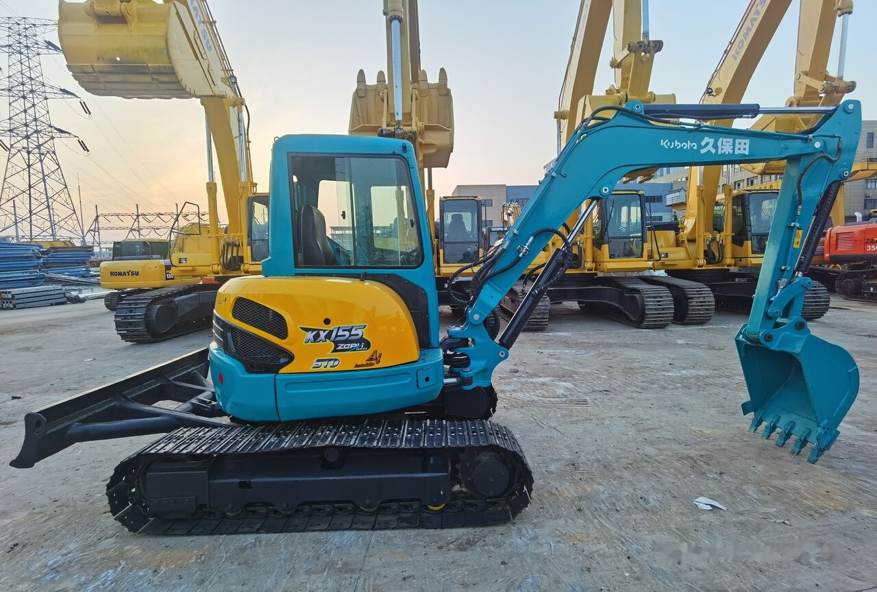 Kubota KX155 - 미니 굴삭기 : 사진 1 Kubota KX155 - 미니 굴삭기 : 사진 1