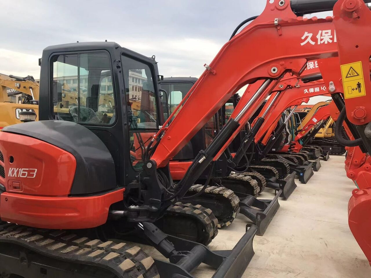 Kubota KX163 - 미니 굴삭기 : 사진 5 Kubota KX163 - 미니 굴삭기 : 사진 5