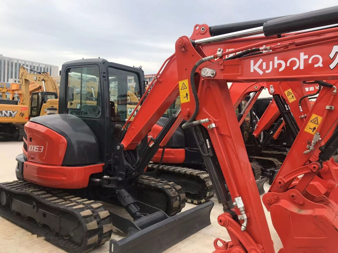 Kubota KX163 - 미니 굴삭기 : 사진 4 Kubota KX163 - 미니 굴삭기 : 사진 4
