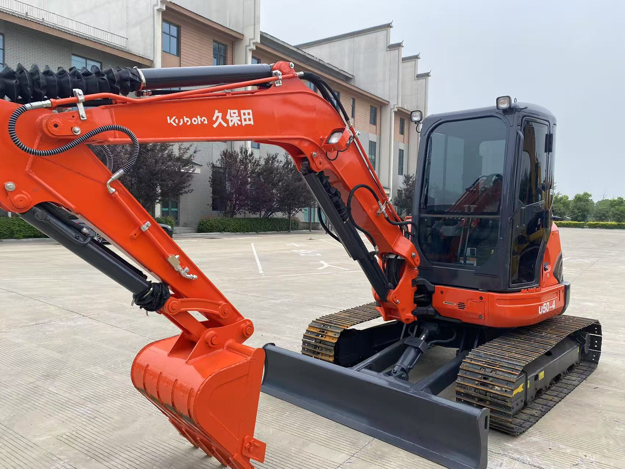 Kubota U50-4 - 미니 굴삭기 : 사진 5 Kubota U50-4 - 미니 굴삭기 : 사진 5