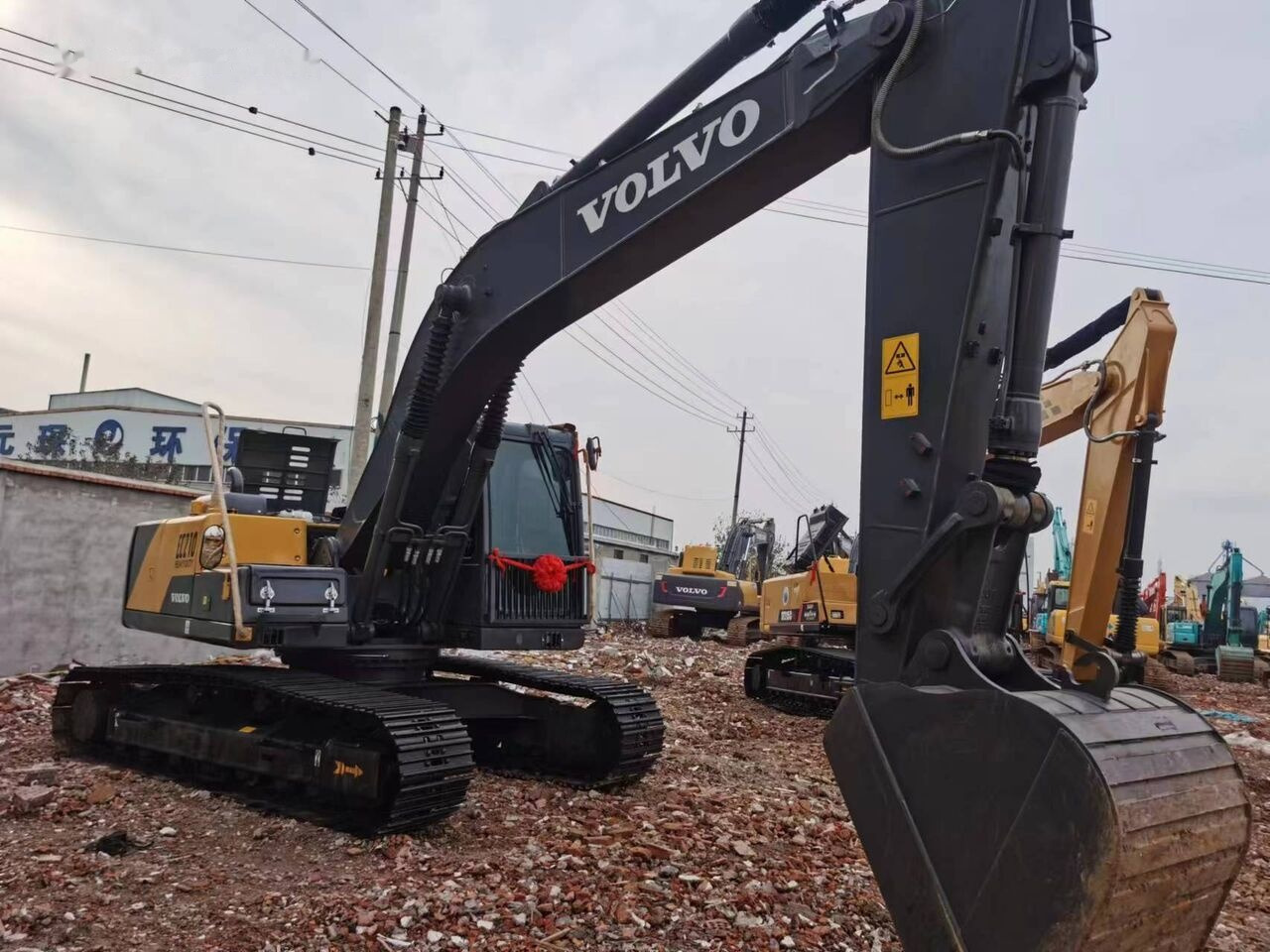 크롤러 굴삭기 Volvo EC210 : 사진 7 크롤러 굴삭기 Volvo EC210 : 사진 7