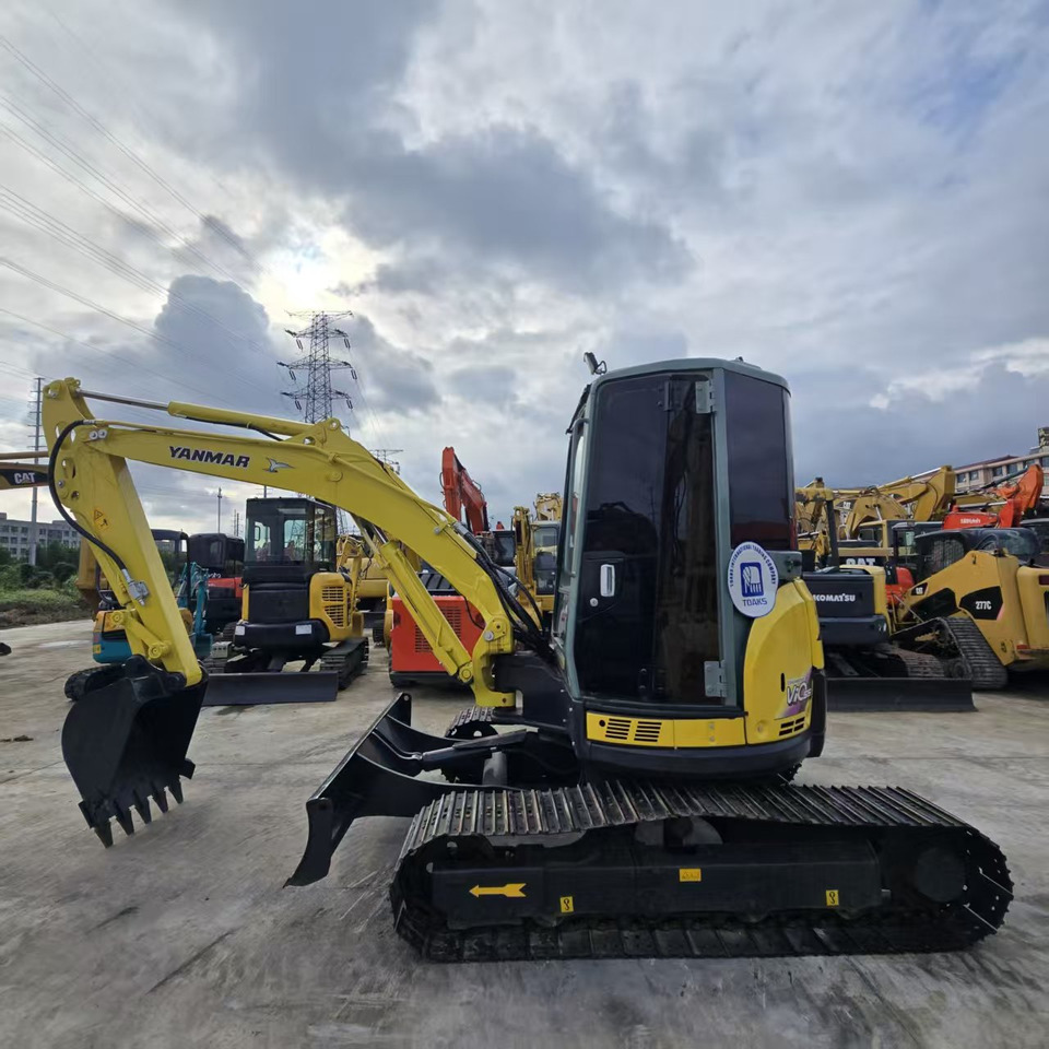 YANMAR Vio55 - 미니 굴삭기 : 사진 5 YANMAR Vio55 - 미니 굴삭기 : 사진 5