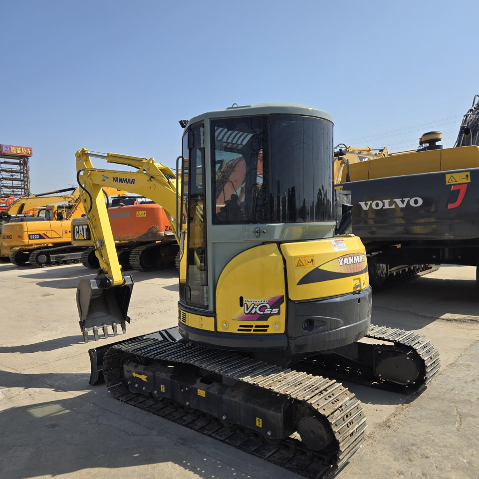 YANMAR Vio55 - 미니 굴삭기 : 사진 5 YANMAR Vio55 - 미니 굴삭기 : 사진 5