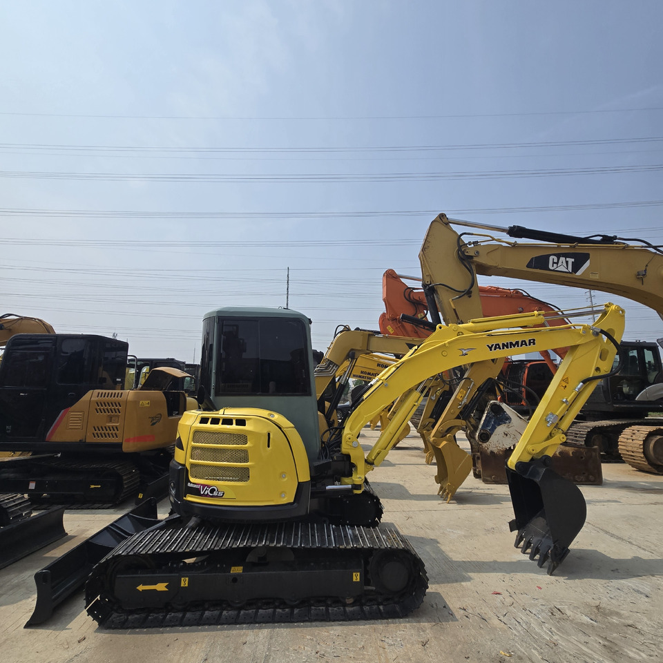 Yanmar Vio55 - 미니 굴삭기 : 사진 2 Yanmar Vio55 - 미니 굴삭기 : 사진 2