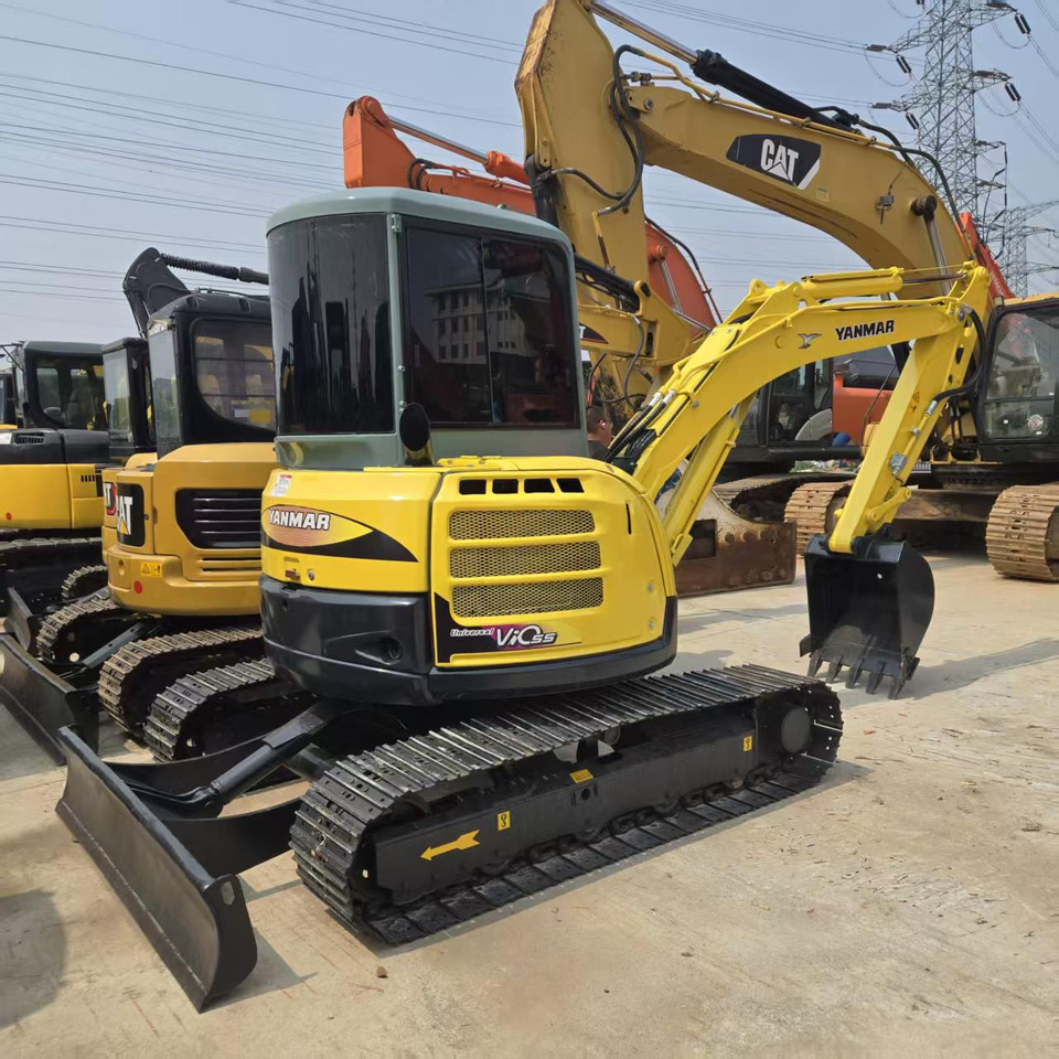 Yanmar Vio55 - 미니 굴삭기 : 사진 1 Yanmar Vio55 - 미니 굴삭기 : 사진 1
