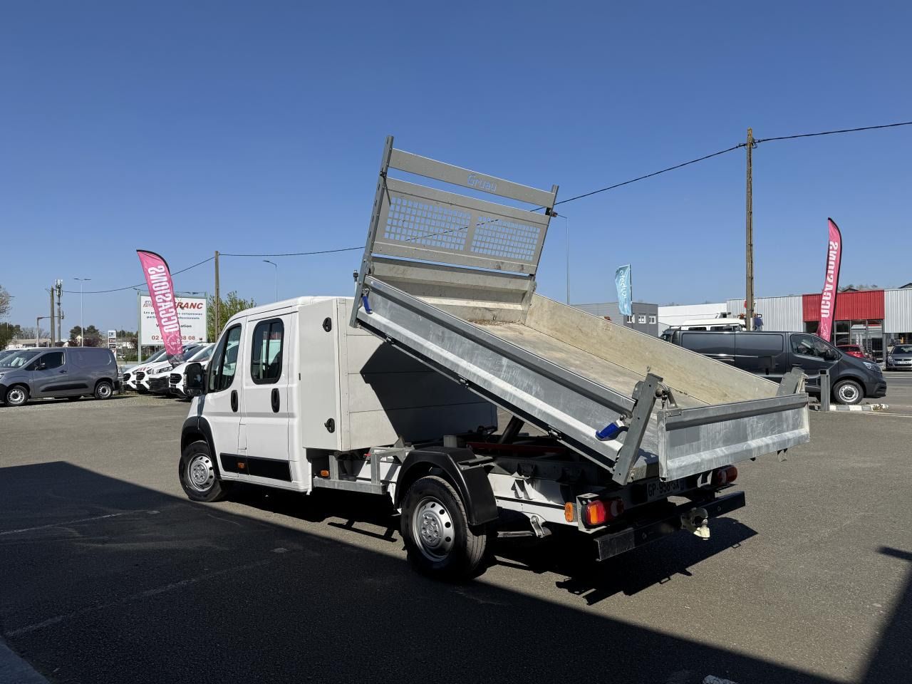 덤프 밴 OPEL MOVANO 3T5 BENNE + COFFRE DOUBLE CABINE 6PLACES 2.2 HDI 165CH : 사진 7