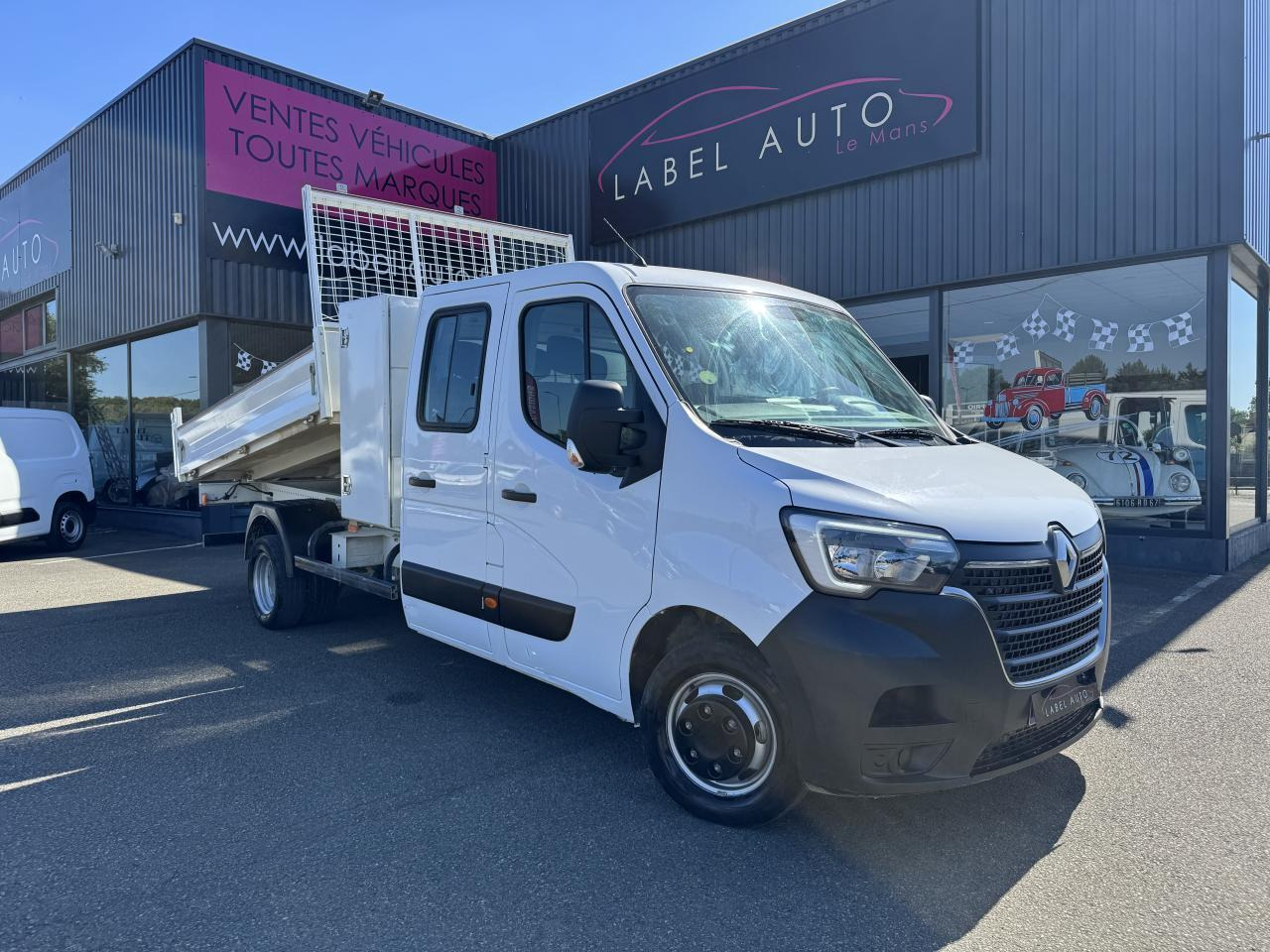 Renault Master RENAULT 3T5 BENNE + COFFRE RJ DOUBLE CABINE 6 PL 2.3 DCI 130 CH CONFORT + GPS + REGUL + CLIM - 덤프 밴 : 사진 2 Renault Master RENAULT 3T5 BENNE + COFFRE RJ DOUBLE CABINE 6 PL 2.3 DCI 130 CH CONFORT + GPS + REGUL + CLIM - 덤프 밴 : 사진 2