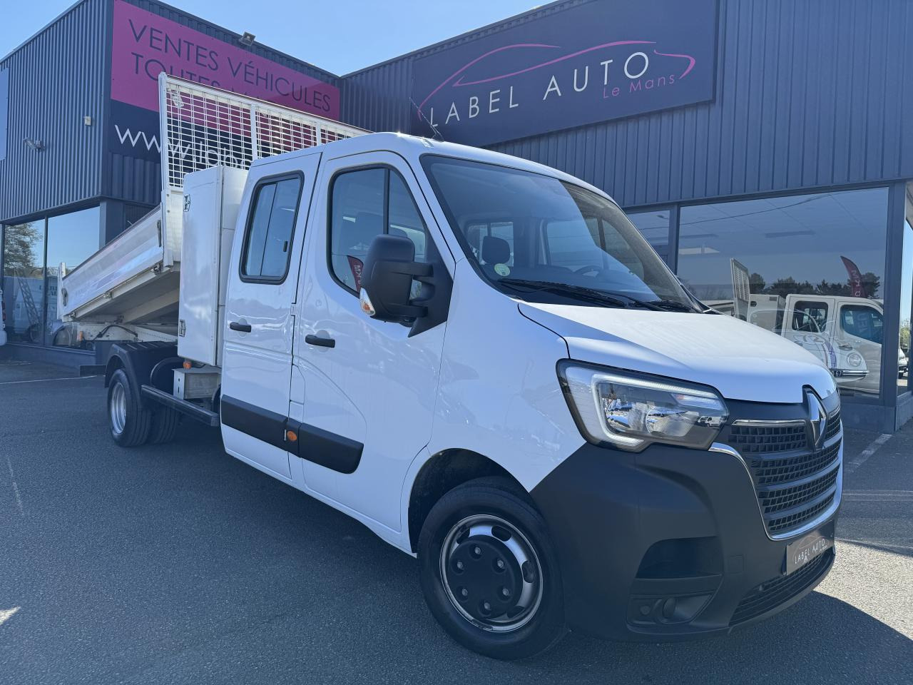Renault Master RENAULT 3T5 BENNE + COFFRE RJ DOUBLE CABINE 6 PL 2.3 DCI 130 CH CONFORT + GPS + REGUL + CLIM - 덤프 밴 : 사진 2 Renault Master RENAULT 3T5 BENNE + COFFRE RJ DOUBLE CABINE 6 PL 2.3 DCI 130 CH CONFORT + GPS + REGUL + CLIM - 덤프 밴 : 사진 2