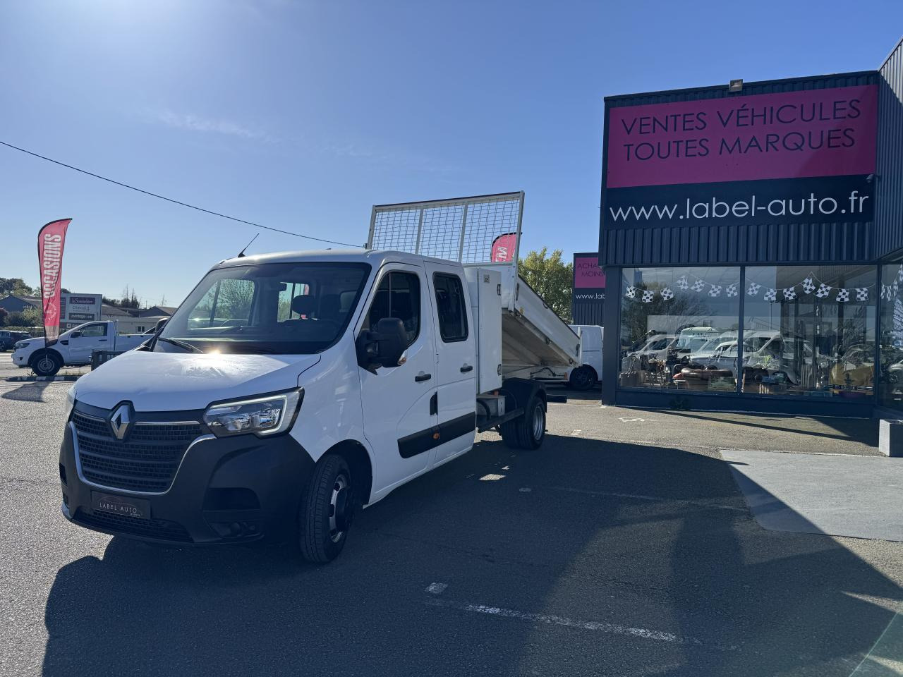 리스  Renault Master combi RENAULT 3T5 BENNE + COFFRE RJ DOUBLE CABINE 6 PL 2.3 DCI 130 CH CONFORT + GPS + REGUL + CLIM Renault Master combi RENAULT 3T5 BENNE + COFFRE RJ DOUBLE CABINE 6 PL 2.3 DCI 130 CH CONFORT + GPS + REGUL + CLIM : 사진 6