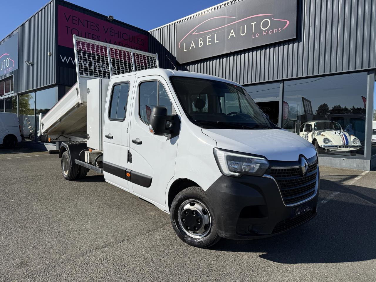 Renault Master combi RENAULT 3T5 BENNE + COFFRE RJ DOUBLE CABINE 6 PL 2.3 DCI 130 CH CONFORT + GPS + REGUL + CLIM - 덤프 밴 : 사진 2 Renault Master combi RENAULT 3T5 BENNE + COFFRE RJ DOUBLE CABINE 6 PL 2.3 DCI 130 CH CONFORT + GPS + REGUL + CLIM - 덤프 밴 : 사진 2