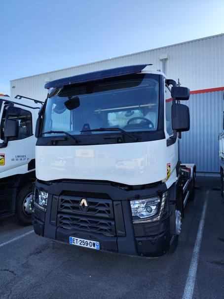 Renault C 380 P6X2 E6 BRAS GUIMA T20 avec HIGHT TOWER - 후크 리프트 트럭 : 사진 1 Renault C 380 P6X2 E6 BRAS GUIMA T20 avec HIGHT TOWER - 후크 리프트 트럭 : 사진 1