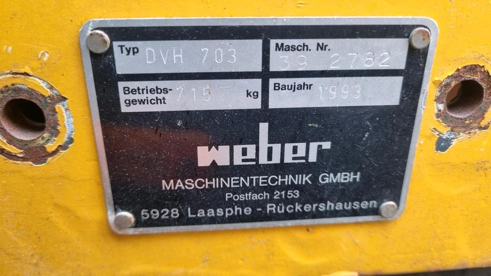 DVH 701 Weber Walze Glattmantel Walze Rüttelwalze Dublex Vibrationswalze Rüttelplatte Strassenwalze Plattenverdichter DVH 603 - 미니 롤러 : 사진 5 DVH 701 Weber Walze Glattmantel Walze Rüttelwalze Dublex Vibrationswalze Rüttelplatte Strassenwalze Plattenverdichter DVH 603 - 미니 롤러 : 사진 5