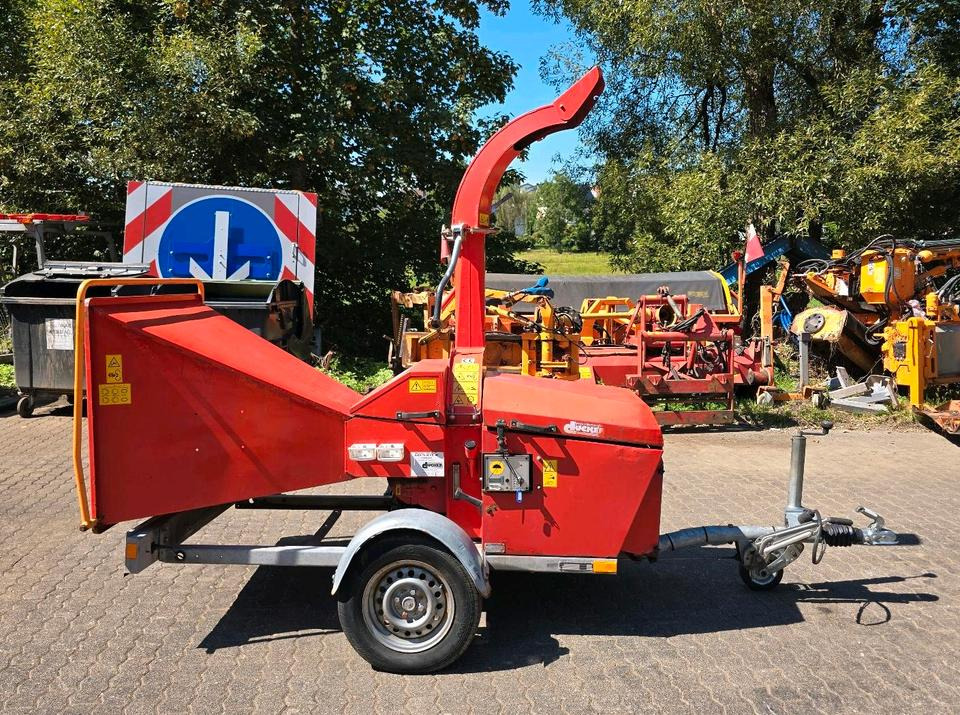 Dücker HM 140 Holzhacker Holzhäcksler Holzhackschnitzler Hacker Häcksler Diesel - 톱밥 제조기 : 사진 1 Dücker HM 140 Holzhacker Holzhäcksler Holzhackschnitzler Hacker Häcksler Diesel - 톱밥 제조기 : 사진 1
