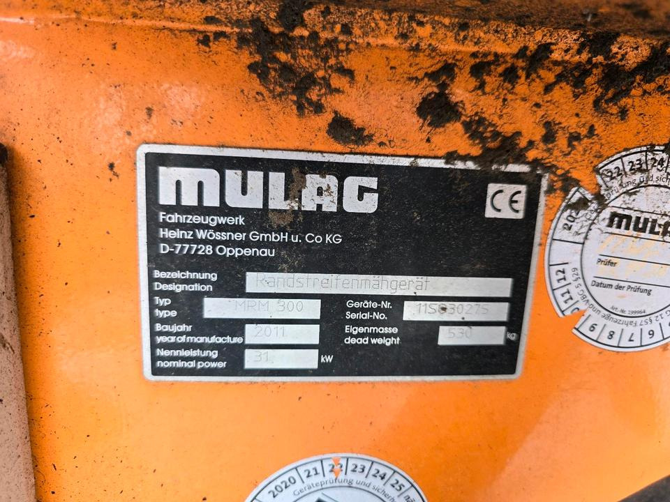 버지 모어 Mulag MRM 300 Randstreifenmäher Böschungsmäher Böschungsmulcher Bankettmäher passend für Unimog 405/10 405/12 UGN UGE U300 U 300 400 500 218 318 423 430 530 427 429 Gebläse : 사진 7