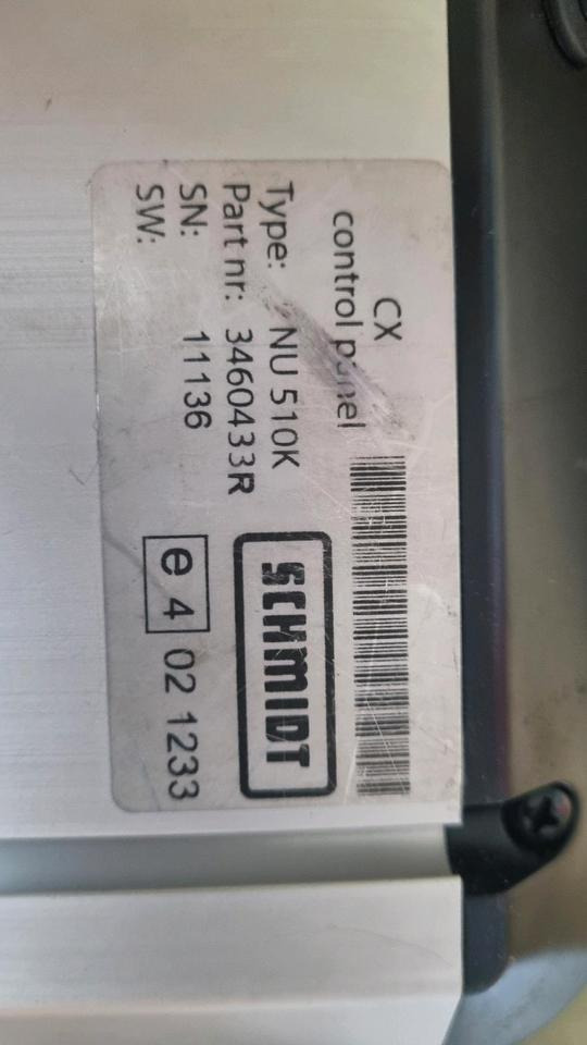 Neue NU 510K Schmidt Stratos Salzstreuer Steuerung Bedienung Bedieneinheit Mitos Salzsilo 3460443R - 전기 설비 지자체/ 특수 차량 용 : 사진 2 Neue NU 510K Schmidt Stratos Salzstreuer Steuerung Bedienung Bedieneinheit Mitos Salzsilo 3460443R - 전기 설비 지자체/ 특수 차량 용 : 사진 2