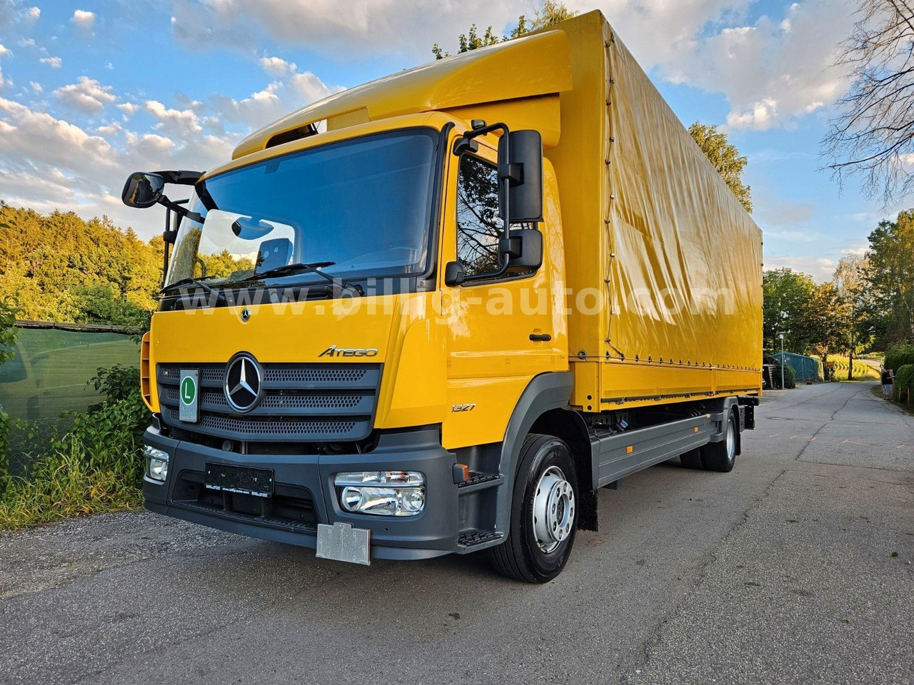 Mercedes-Benz Atego 1327 L BREMS/SPUR-ASS*DIFF-Sperre*AHK*7.2 - 드롭사이드/ 플랫베드 트럭 : 사진 2 Mercedes-Benz Atego 1327 L BREMS/SPUR-ASS*DIFF-Sperre*AHK*7.2 - 드롭사이드/ 플랫베드 트럭 : 사진 2