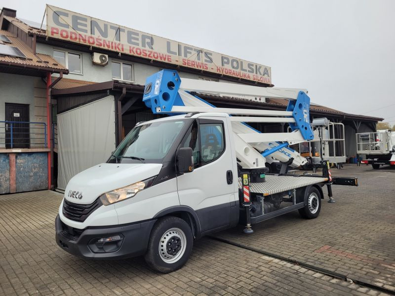Iveco Daily 35S14 nowy podnośnik koszowy 20 m Socage ForSte 20D SPEED - 트럭 탑재 고가작업 플랫폼 : 사진 1 Iveco Daily 35S14 nowy podnośnik koszowy 20 m Socage ForSte 20D SPEED - 트럭 탑재 고가작업 플랫폼 : 사진 1
