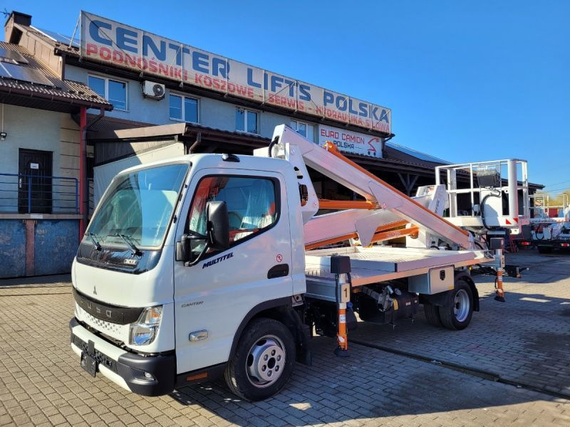 Mitsubishi Canter Fuso 3C13 podnośnik koszowy 20 m Multitel MXE200 - 트럭 탑재 고가작업 플랫폼 : 사진 1 Mitsubishi Canter Fuso 3C13 podnośnik koszowy 20 m Multitel MXE200 - 트럭 탑재 고가작업 플랫폼 : 사진 1