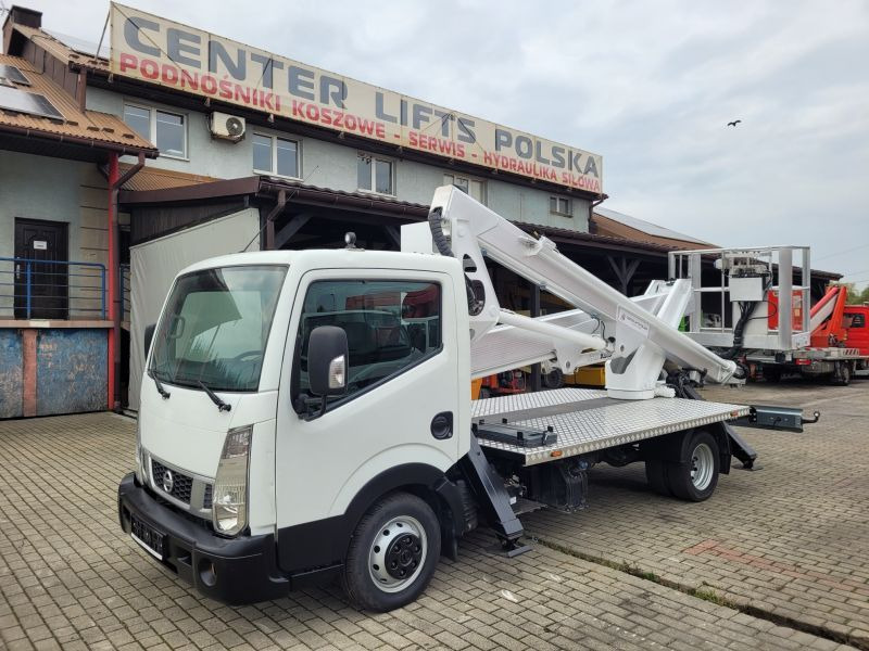 Nissan Cabstar NT400 podnośnik koszowy 20 m Multitel HX195 - 트럭 탑재 고가작업 플랫폼 : 사진 1 Nissan Cabstar NT400 podnośnik koszowy 20 m Multitel HX195 - 트럭 탑재 고가작업 플랫폼 : 사진 1
