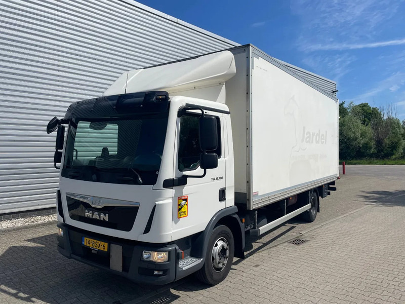 MAN TGL 12.180 / DHOLLANDIA 1500 KG LAADKLEP / AUTOMAAT / - 박스 트럭 : 사진 1 MAN TGL 12.180 / DHOLLANDIA 1500 KG LAADKLEP / AUTOMAAT / - 박스 트럭 : 사진 1