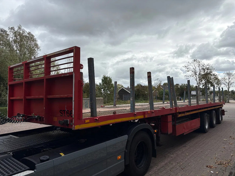 Nooteboom OVB - 48VV / 2x uitschuifbaar 2855cm / BPW ASSEN / 3x hydraulisch gestuurd / APK - TUV OKTOBER 2025 / - 드롭사이드/ 플랫베드 세미 트레일러 : 사진 2 Nooteboom OVB - 48VV / 2x uitschuifbaar 2855cm / BPW ASSEN / 3x hydraulisch gestuurd / APK - TUV OKTOBER 2025 / - 드롭사이드/ 플랫베드 세미 트레일러 : 사진 2