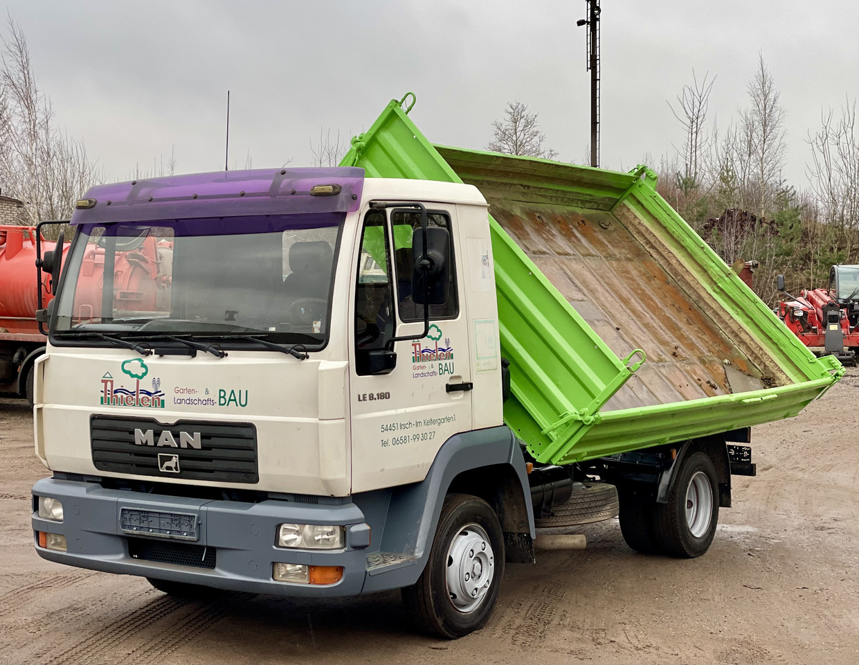 MAN LE - 덤프트럭 : 사진 3 MAN LE - 덤프트럭 : 사진 3