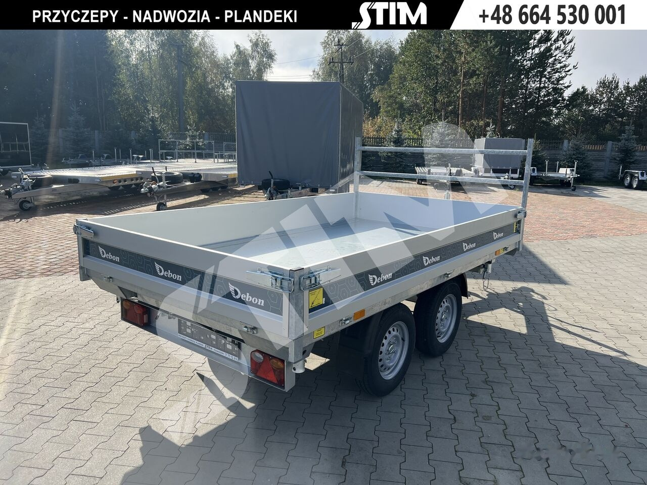 Cheval Liberté PW 2.4 - 덤프 트레일러 : 사진 3 Cheval Liberté PW 2.4 - 덤프 트레일러 : 사진 3
