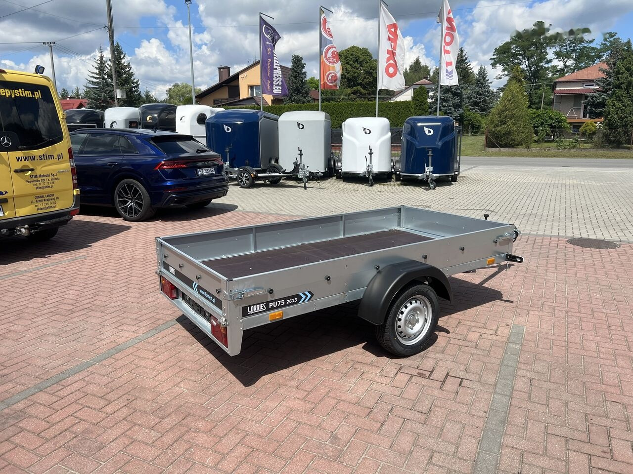 Lorries PU75-2613 + UCHYLNA - 자동차 트레일러 : 사진 2 Lorries PU75-2613 + UCHYLNA - 자동차 트레일러 : 사진 2
