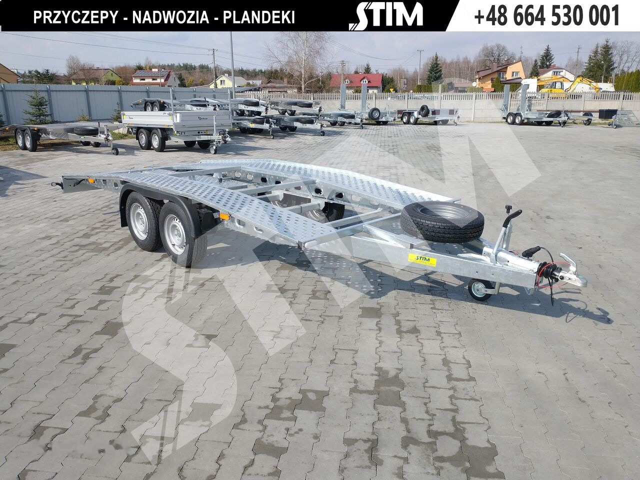 Stim L22/PS-TS/45-27S - 오토트랜스포터 트레일러 : 사진 1 Stim L22/PS-TS/45-27S - 오토트랜스포터 트레일러 : 사진 1