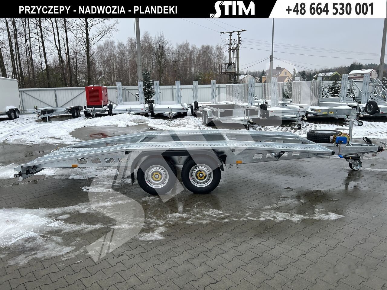 Stim L22/PS-TS/47-30SK - 오토트랜스포터 트레일러 : 사진 2 Stim L22/PS-TS/47-30SK - 오토트랜스포터 트레일러 : 사진 2