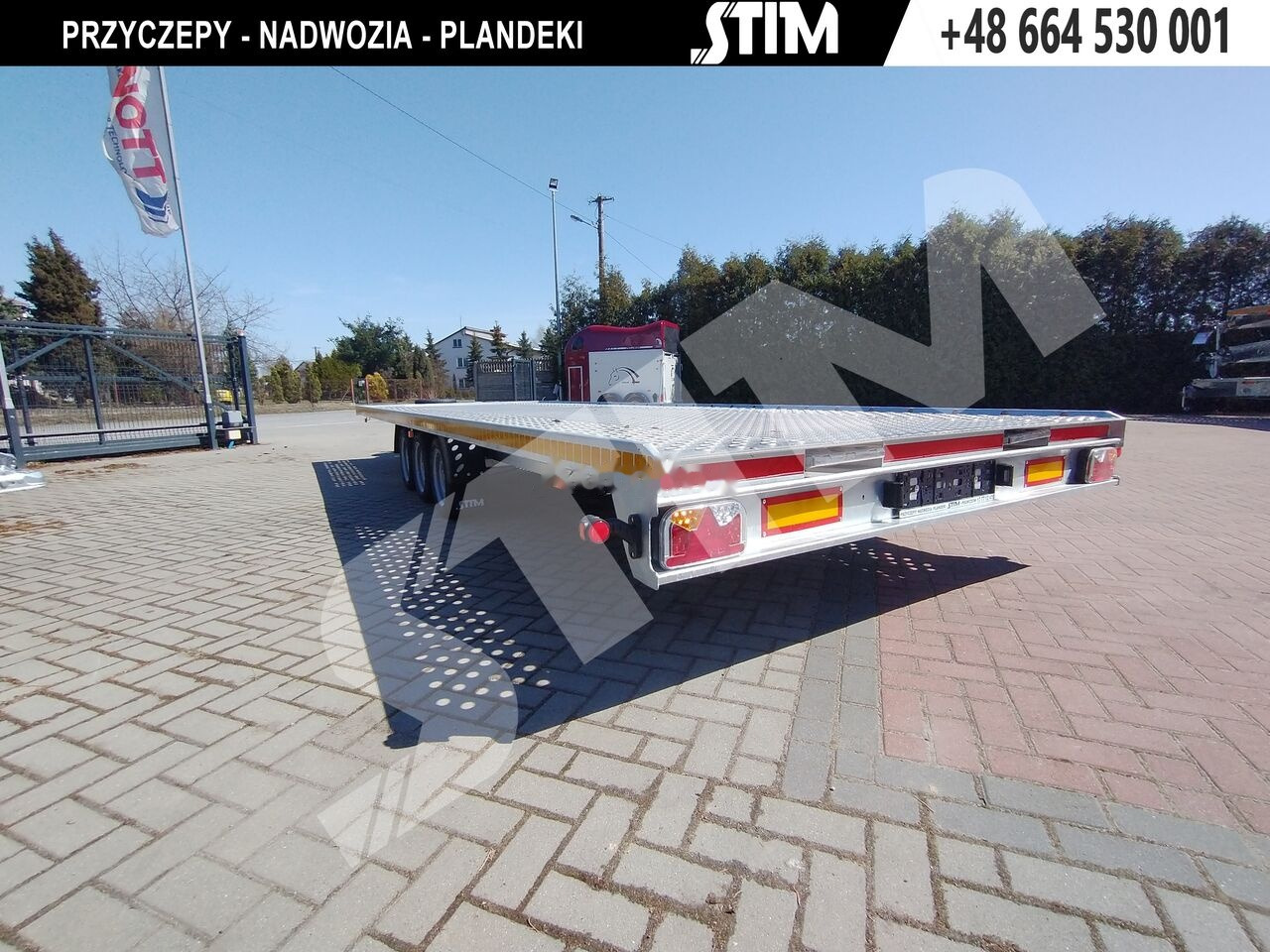 Stim L23/PP-TP/65-35S, wypełnienie środka, szerokość 230cm - 오토트랜스포터 트레일러 : 사진 5 Stim L23/PP-TP/65-35S, wypełnienie środka, szerokość 230cm - 오토트랜스포터 트레일러 : 사진 5