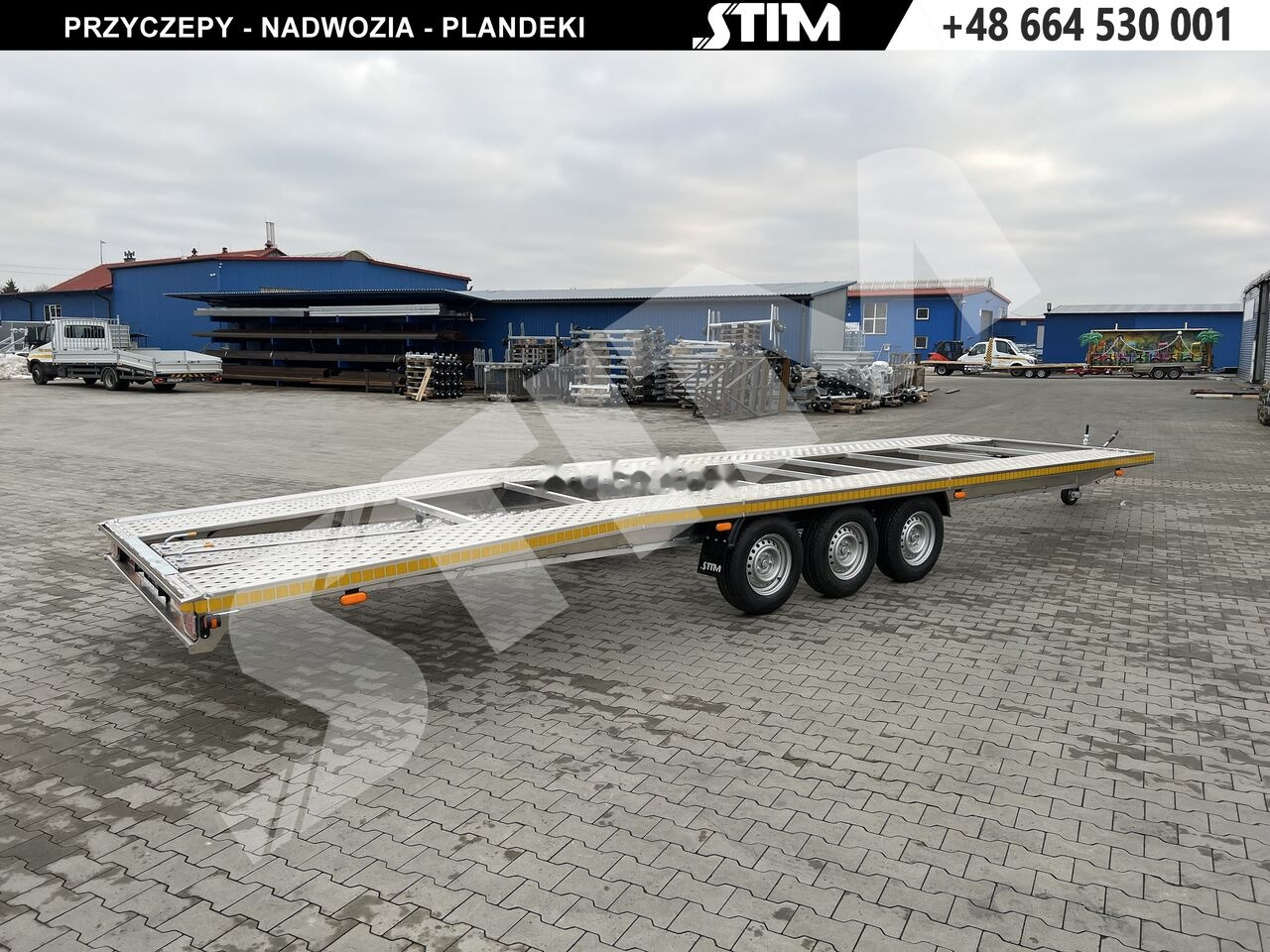 Stim L23/PP-TS/85-35A - 오토트랜스포터 트레일러 : 사진 4 Stim L23/PP-TS/85-35A - 오토트랜스포터 트레일러 : 사진 4