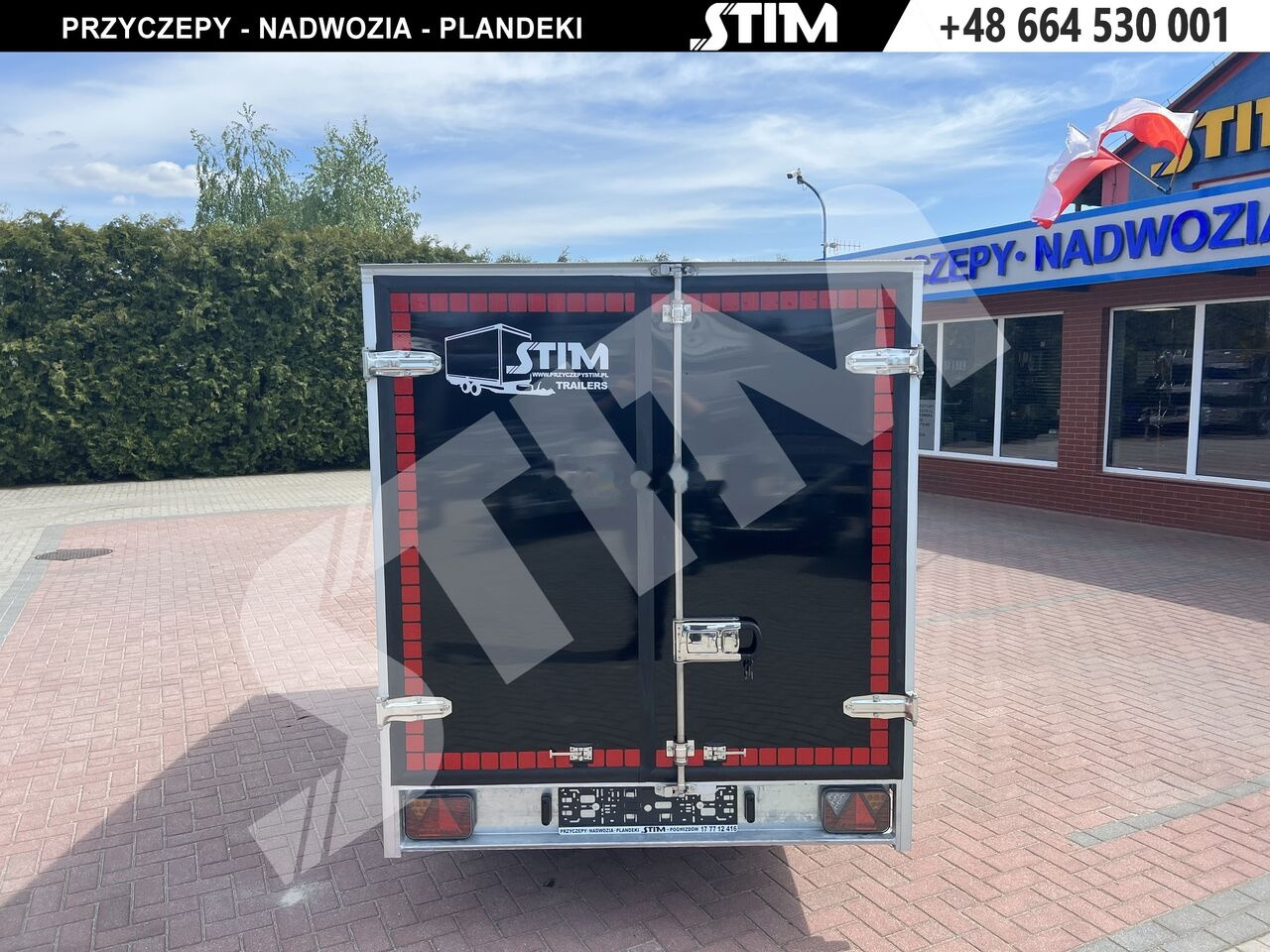 Stim S21-FR13/2515 - 밀폐형 박스 트레일러 : 사진 2 Stim S21-FR13/2515 - 밀폐형 박스 트레일러 : 사진 2