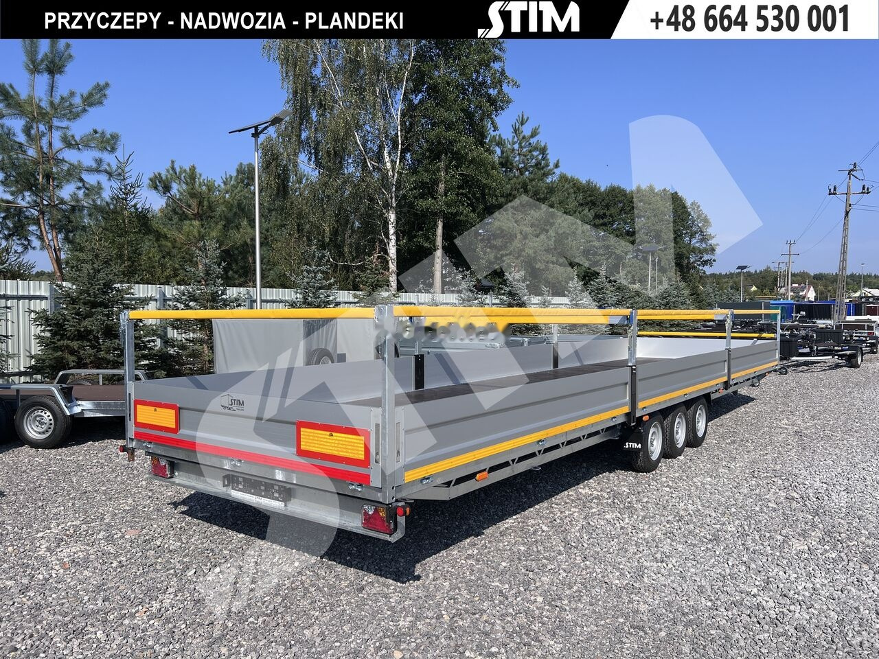 Stim S22-16K/BS - 드롭사이드/ 플랫베드 트레일러 : 사진 3 Stim S22-16K/BS - 드롭사이드/ 플랫베드 트레일러 : 사진 3