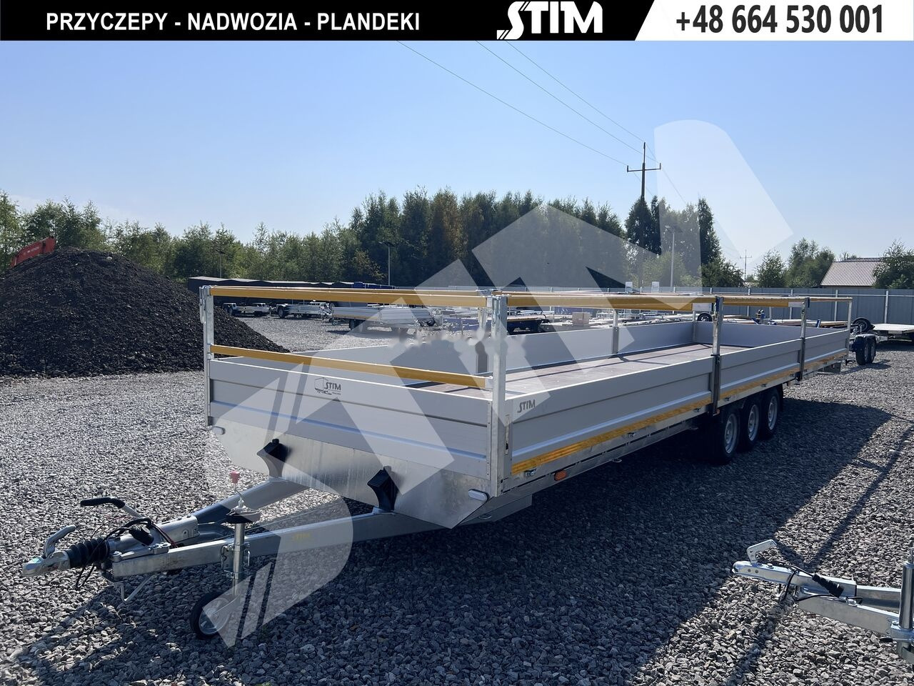 Stim S22-16K/BS - 드롭사이드/ 플랫베드 트레일러 : 사진 2 Stim S22-16K/BS - 드롭사이드/ 플랫베드 트레일러 : 사진 2