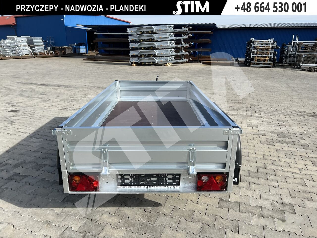 Stim S22 - 27/2613 - 드롭사이드/ 플랫베드 트레일러 : 사진 4 Stim S22 - 27/2613 - 드롭사이드/ 플랫베드 트레일러 : 사진 4