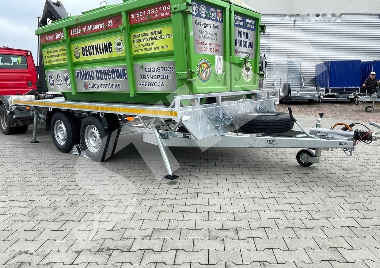 Stim S22-35/4323KP-15 Platforma do przeowzu kontenerów typu KP - 드롭사이드/ 플랫베드 트레일러 : 사진 1 Stim S22-35/4323KP-15 Platforma do przeowzu kontenerów typu KP - 드롭사이드/ 플랫베드 트레일러 : 사진 1