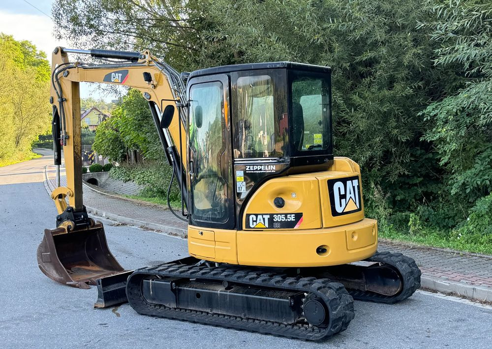 크롤러 굴삭기 Caterpillar KOPARKA * CAT 305.5 E CR * Sprowadzona ! * Bardzo Dobry Stan * Minikoparka : 사진 18