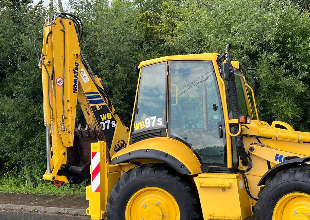 Komatsu * Koparko Ładowarka * Komatsu WB 97 S Utility * - 백호 로더 : 사진 5 Komatsu * Koparko Ładowarka * Komatsu WB 97 S Utility * - 백호 로더 : 사진 5