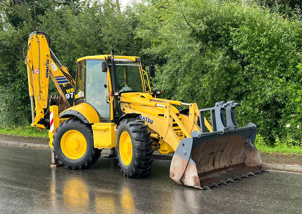 Komatsu * Koparko Ładowarka * Komatsu WB 97 S Utility * - 백호 로더 : 사진 1 Komatsu * Koparko Ładowarka * Komatsu WB 97 S Utility * - 백호 로더 : 사진 1