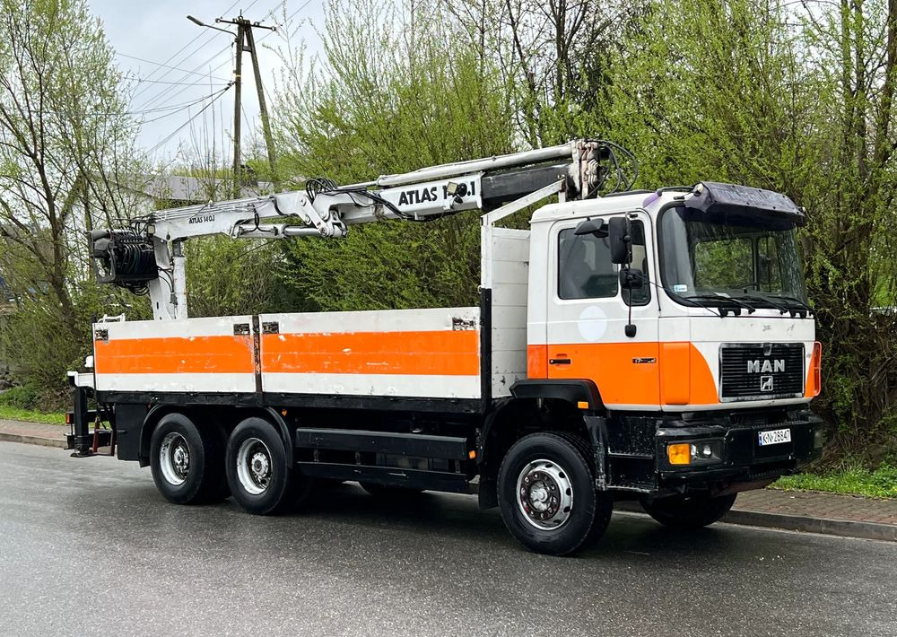 MAN 27-322 MAN 6x4 HDS ATLAS 140 - 기타 기계 : 사진 1 MAN 27-322 MAN 6x4 HDS ATLAS 140 - 기타 기계 : 사진 1