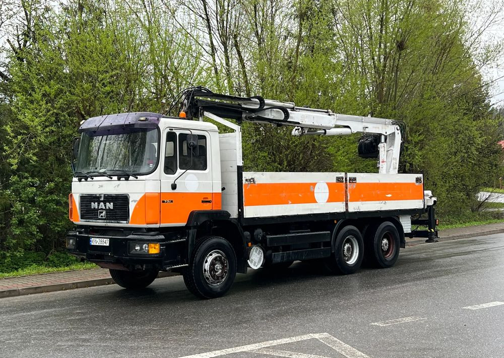 MAN * 27-322 MAN 6x4 * HDS ATLAS 140 * - 크레인 트럭, 드롭사이드/ 플랫베드 트럭 : 사진 1 MAN * 27-322 MAN 6x4 * HDS ATLAS 140 * - 크레인 트럭, 드롭사이드/ 플랫베드 트럭 : 사진 1